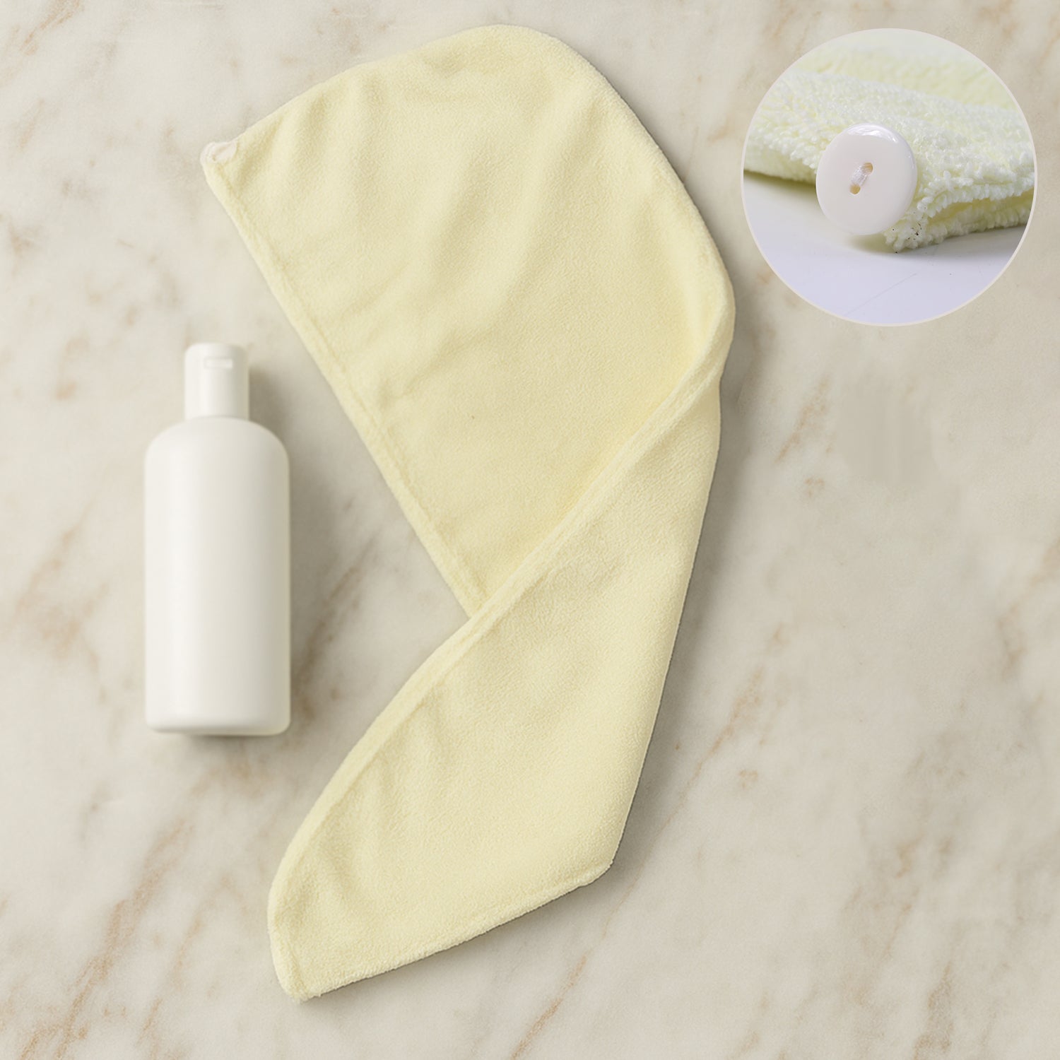 Hair Drying Towel Wrap Cap For Women (Small  1 Pc)